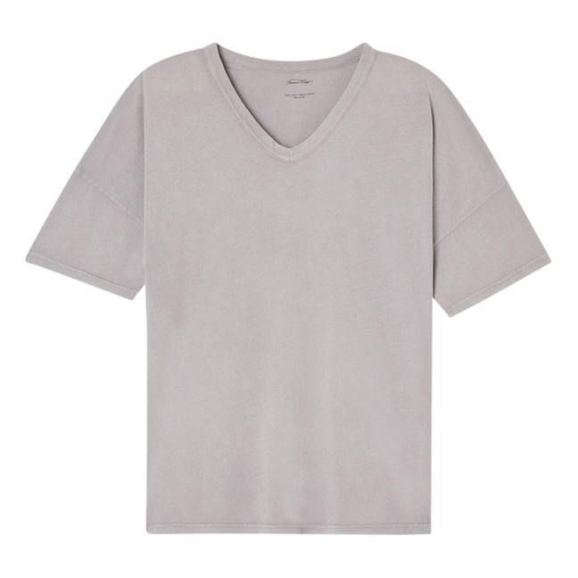 Devon T-Shirt | Silver grey