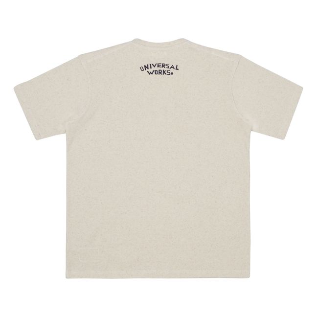 Camiseta estampada de algodón orgánico | Crudo