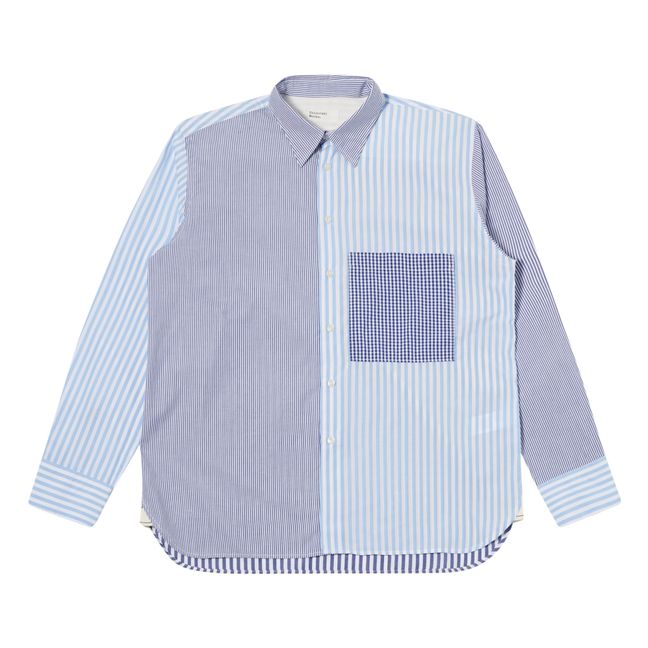 Square Pocket Shirt  | Blu