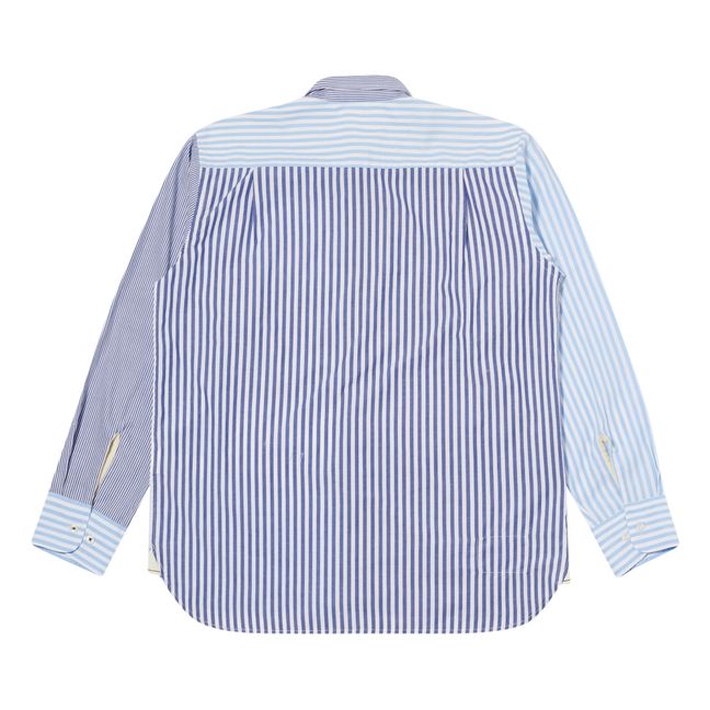 Chemise Square Pocket  | Bleu