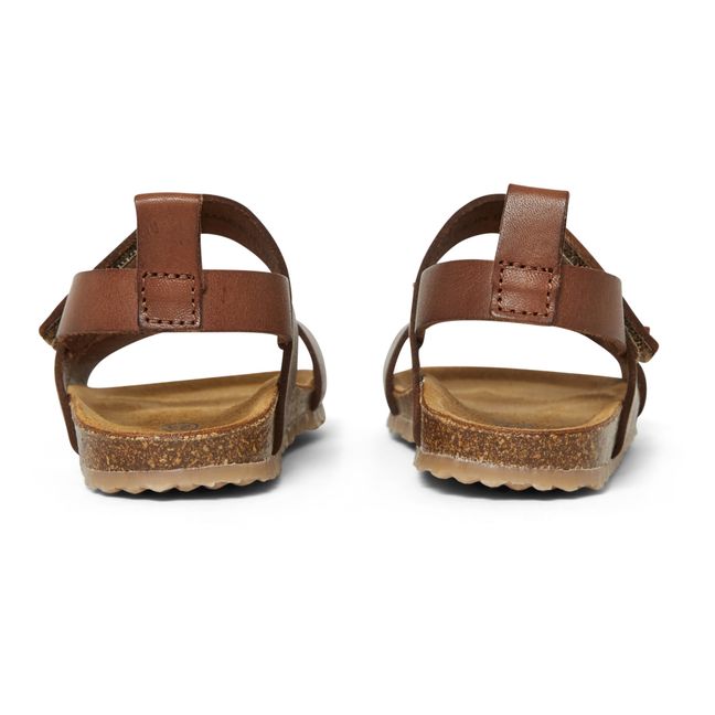 Two Con Me - Sandales Boucles Doubles | Caramel