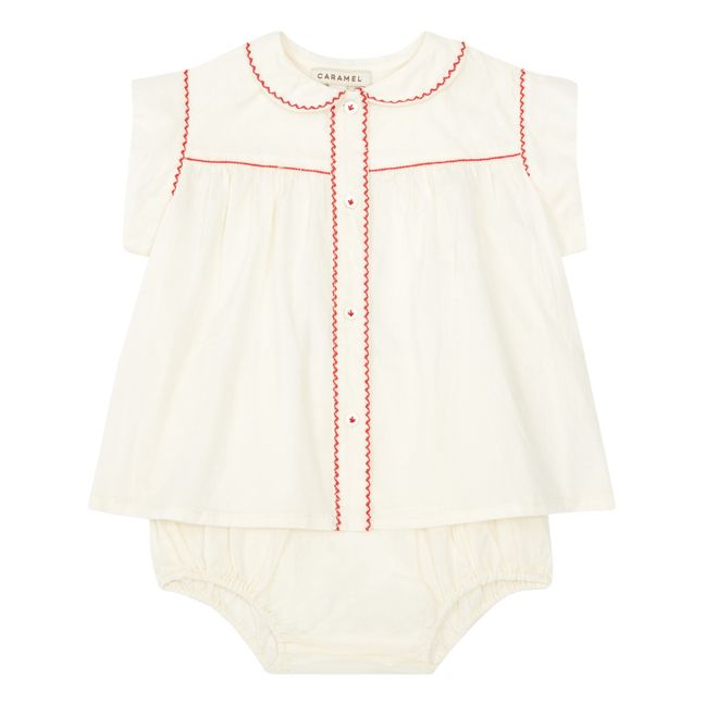 Bluse + Pumphose Lemongrass | Seidenfarben