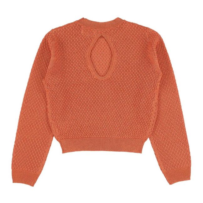 Pull Lurex Sonia | Blood orange