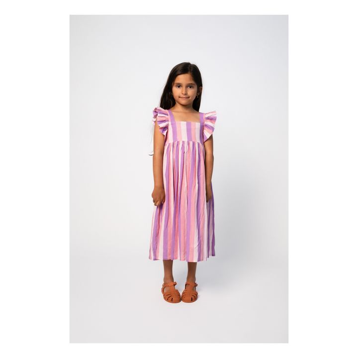 Scarlett Striped Dress | Lila- Imagen del producto n°1