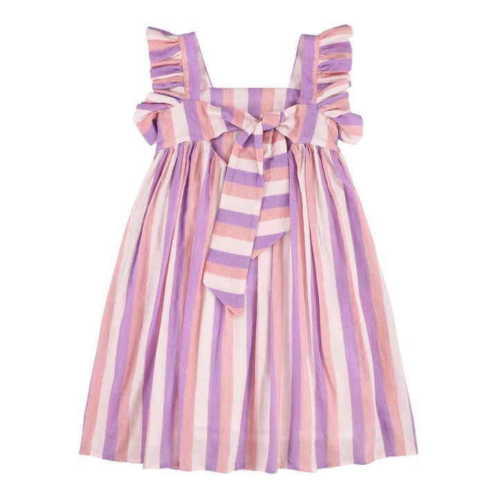 Scarlett Striped Dress | Lila- Imagen del producto n°2