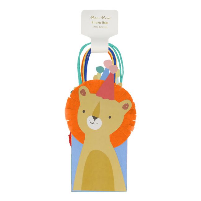Animal Parade Party Bags - Set of 8