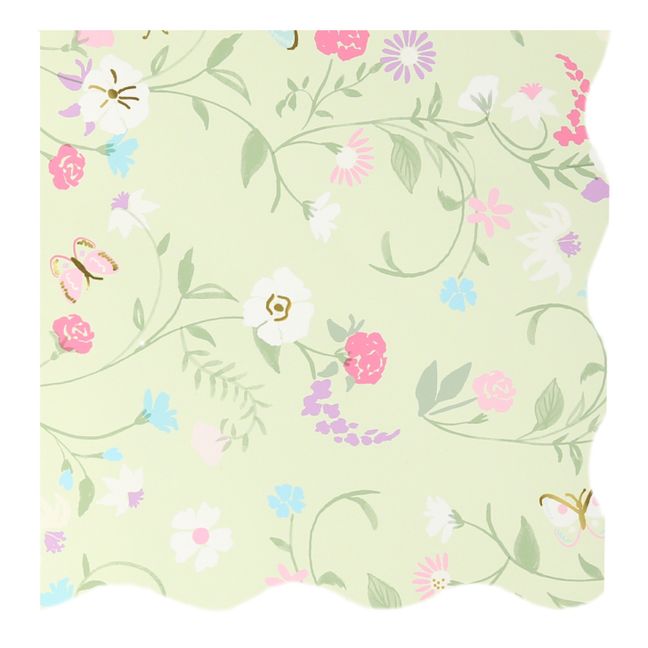 Ladurée small floral paper napkins - Set of 16