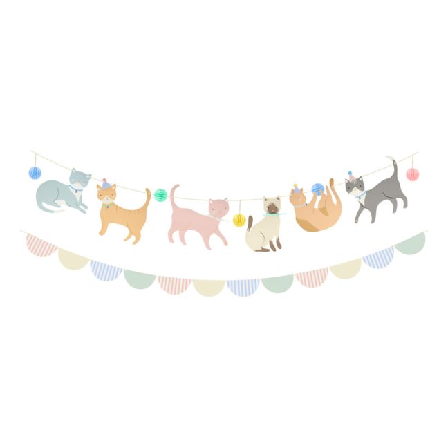 Guirlande d'anniversaire Chatons