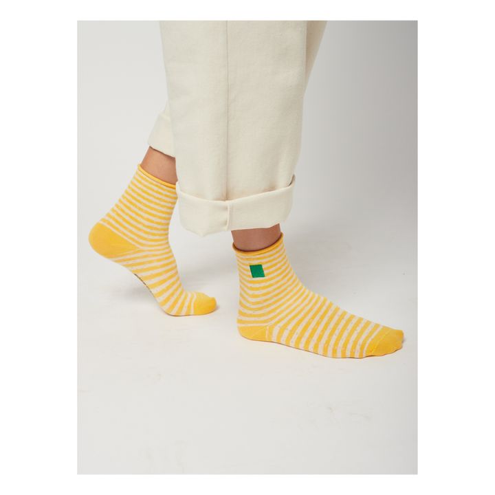 Sheer Socks - Pack of 2 | Giallo- Immagine del prodotto n°2