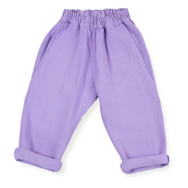 Pantalon Frits Coton Bio | Lavanda
