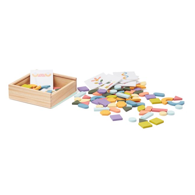 Boîte puzzle mosaïque 