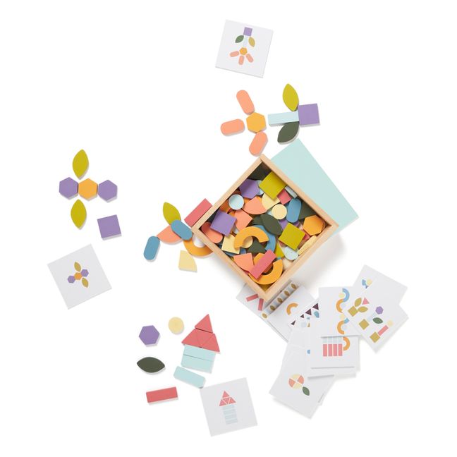 Boîte puzzle mosaïque 