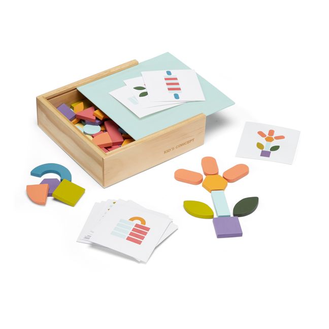 Boîte puzzle mosaïque 