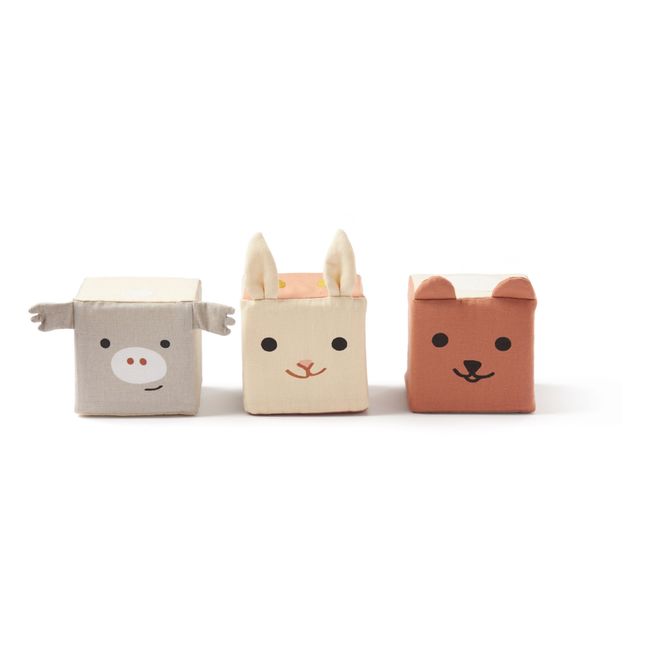 Cubes de jeu textile Edvin