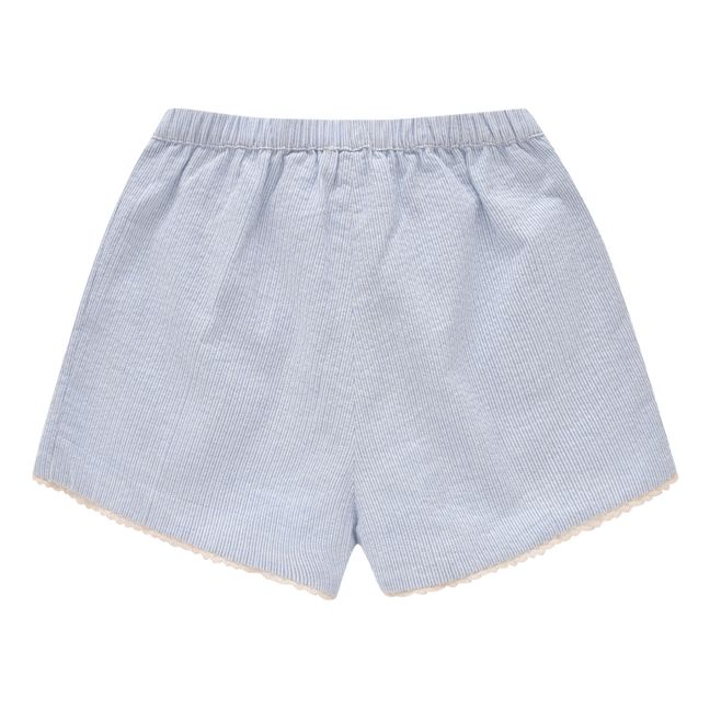 Asya Striped Shorts | Blu