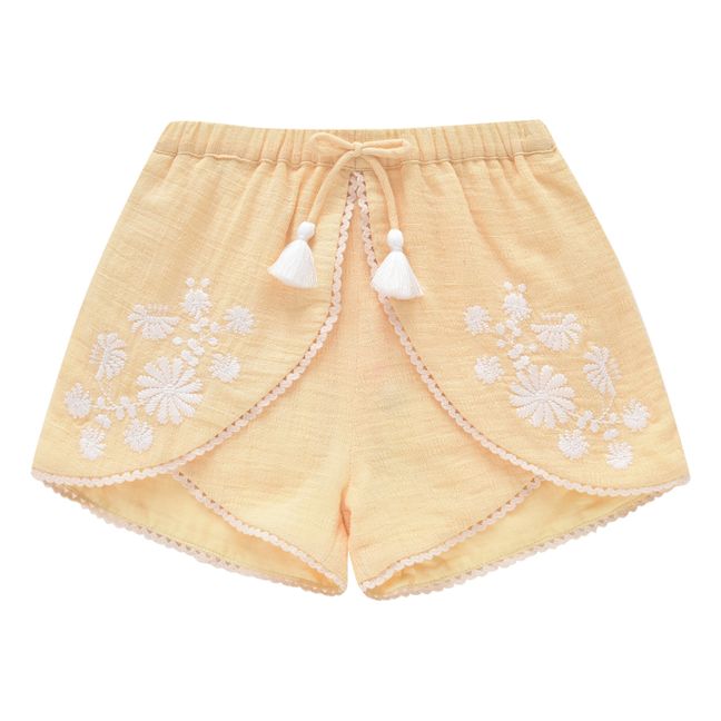 Pantalones cortos Asya | Amarillo palo