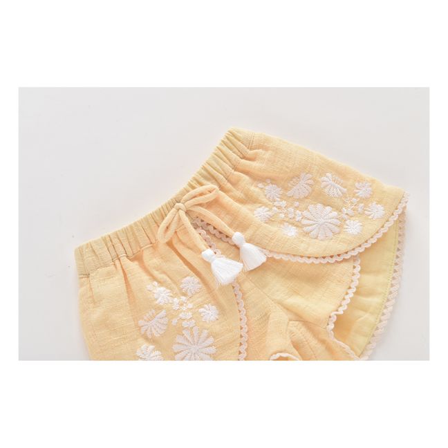 Pantalones cortos Asya | Amarillo palo