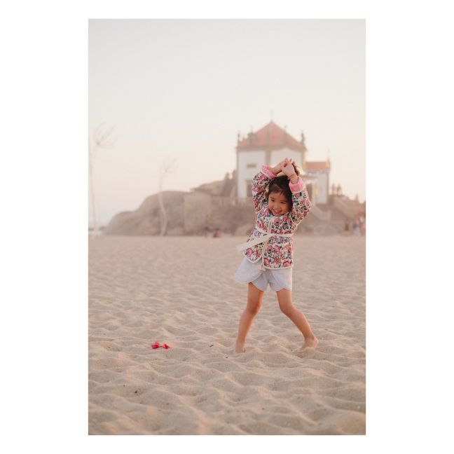 Asya Striped Shorts | Blu