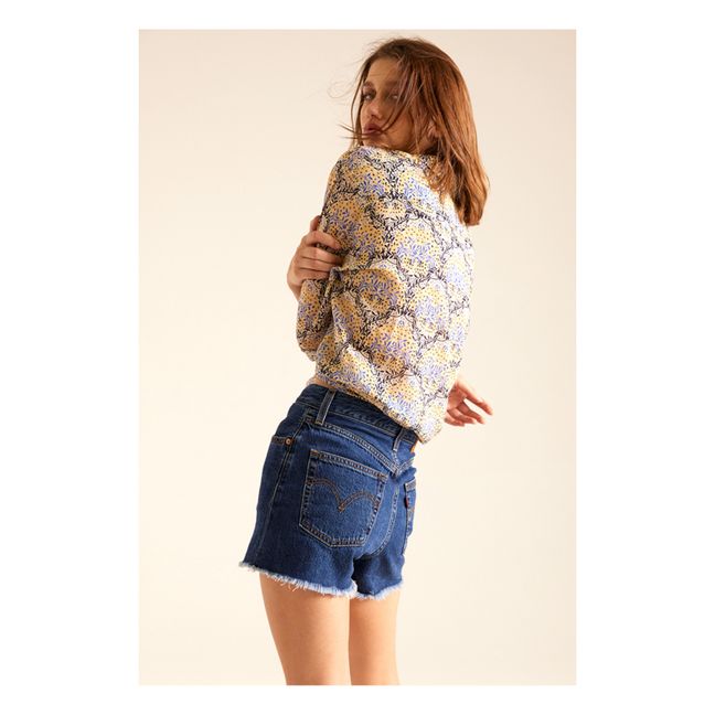 Camisa con estampado colorido Anita | Amarillo