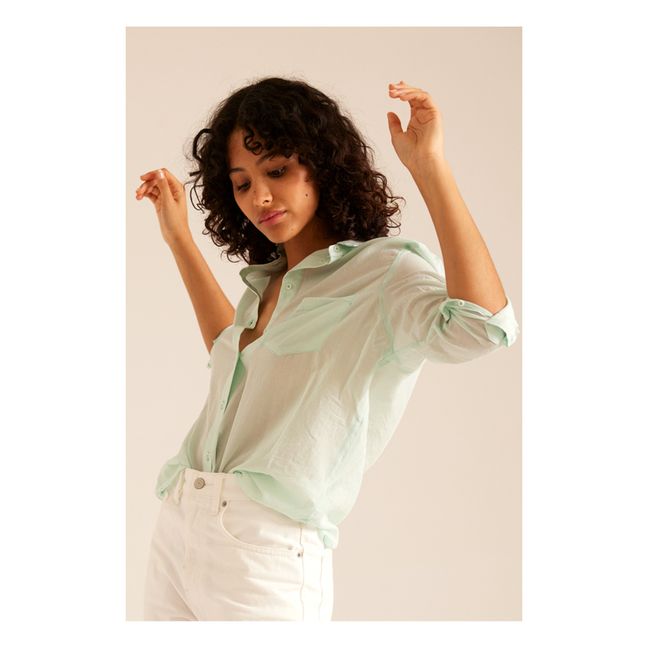Camisa Manon | Verde Pálido