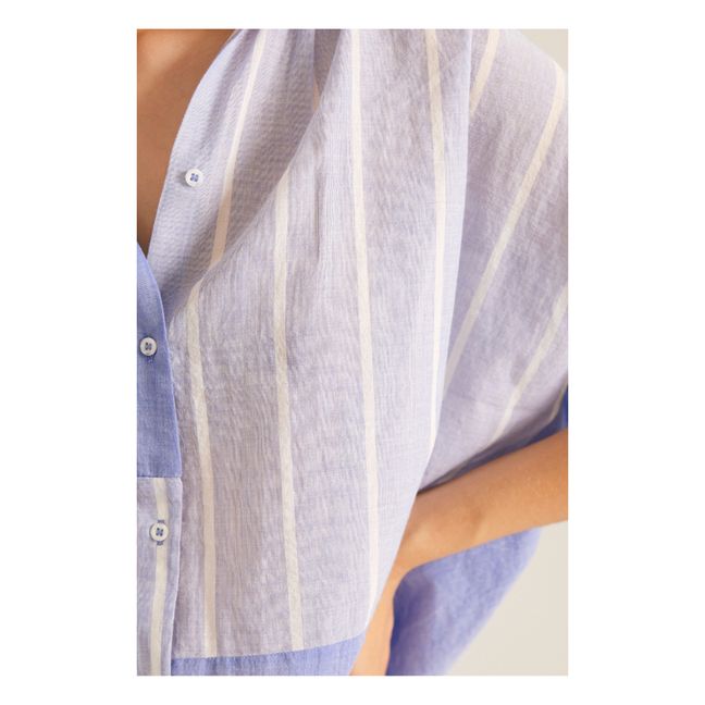 Chemise Louisa Patch | Blue