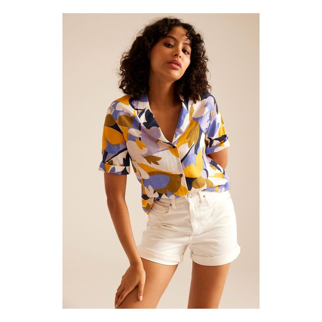 Peyton Bahia Linen Shirt | Amarillo