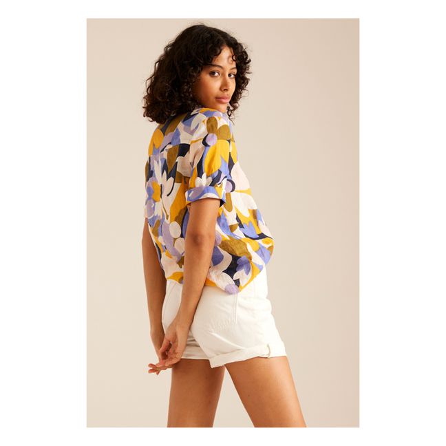 Peyton Bahia Linen Shirt | Amarillo
