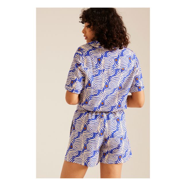 Eliott Menorca Ramie Shorts | Azul