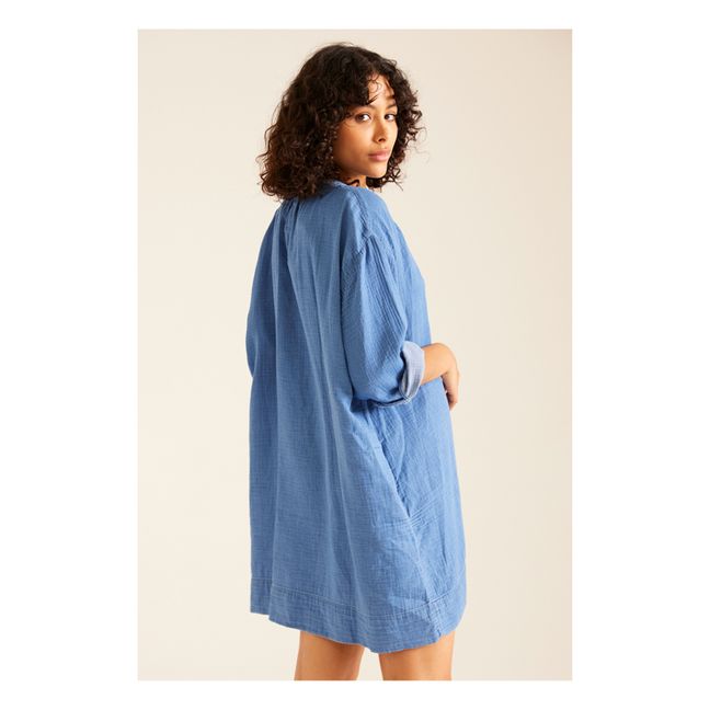 Vestido Romy | Azul índigo