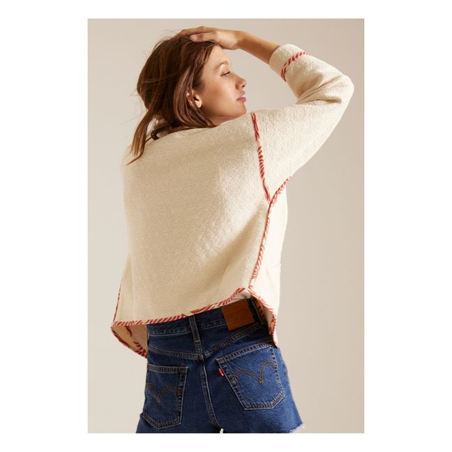 Veste Daria Texturée | Ecru