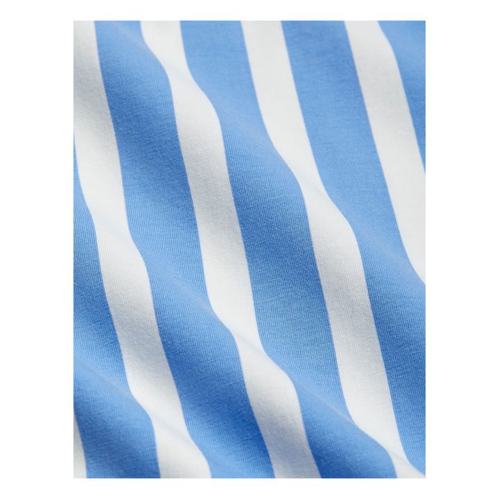 Camiseta de manga larga a rayas de algodón ecológico Ritzratz | Azul- Imagen del producto n°3