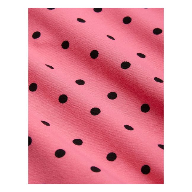 Radlerhose Bio-Baumwolle Polka | Rosa