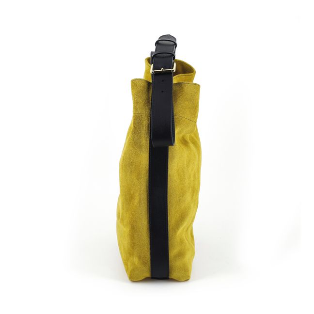 Sac Enzo Velours | Senffarben
