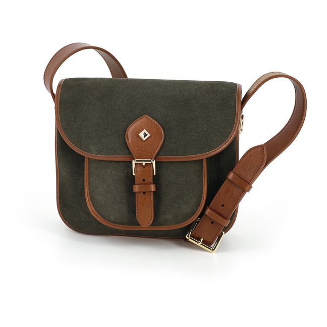 New Flav Velvet Bag  | Verde Kaki