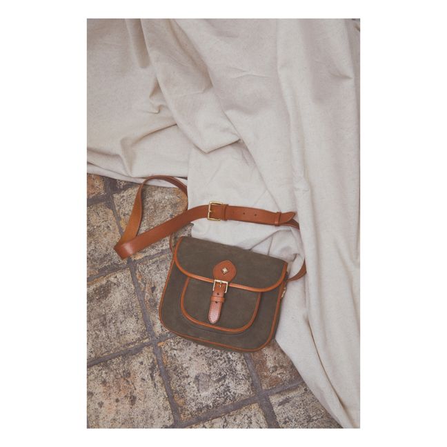 New Flav Velvet Bag  | Verde Kaki