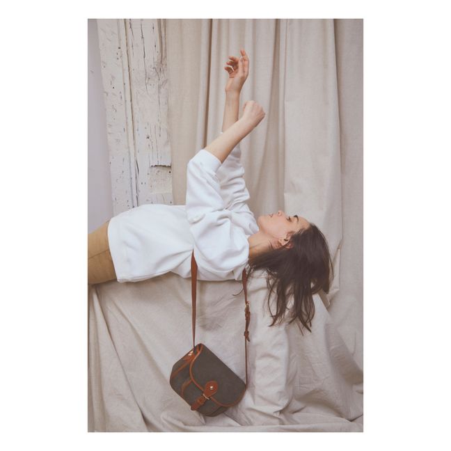 New Flav Velvet Bag  | Verde Kaki