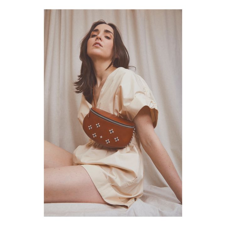 Lili Rock Flower Bumbag | Caramelo- Imagen del producto n°2