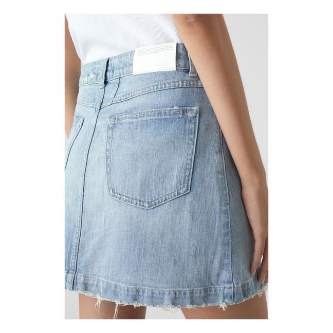 Denim Skirt | Light Blue