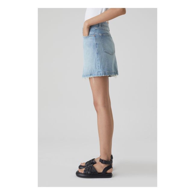 Denim Skirt | Light Blue