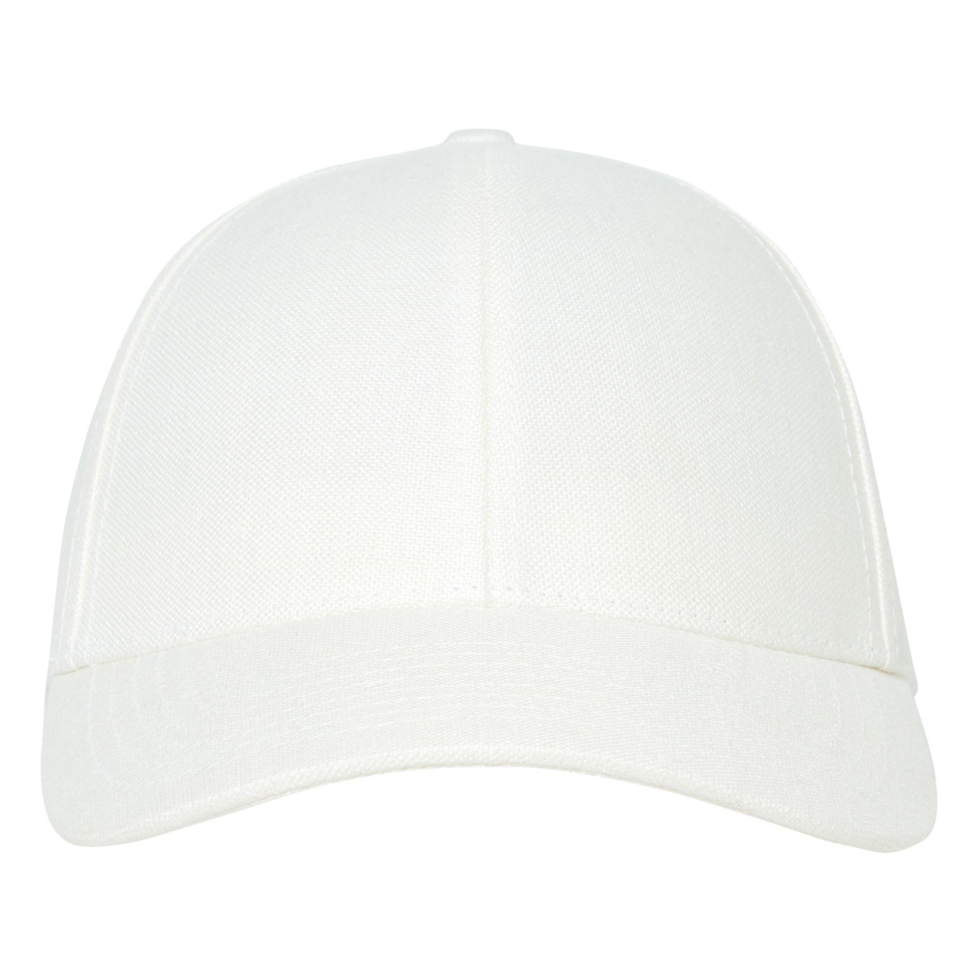 VARSITY - Casquette blanche en lin