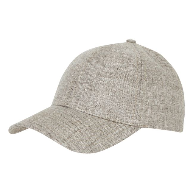 Linen Cap | Khaki