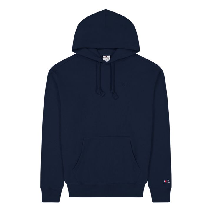 Champion Logo Hoodie | Blu marino- Immagine del prodotto n°0