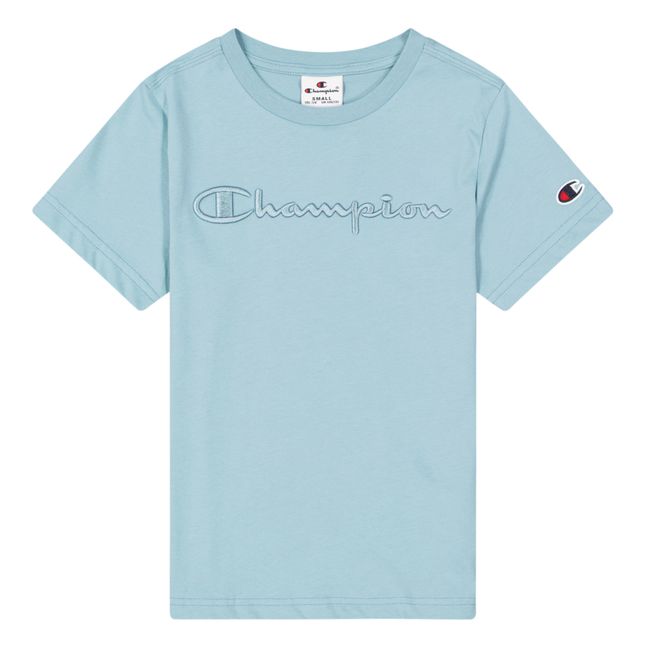 T-shirt,, modello: Champion, con logo | Blu