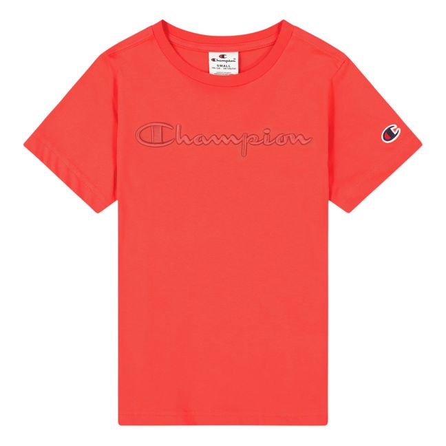 T-shirt,, modello: Champion, con logo | Rosso