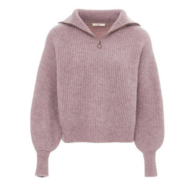 Maglione Lowell in alpaca e lana | Viola