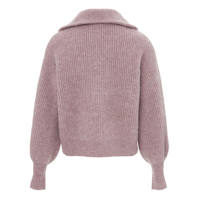 Maglione Lowell in alpaca e lana | Viola