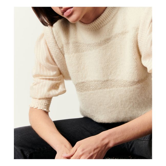 Luzio Alpaca and Wool Jumper | Crudo