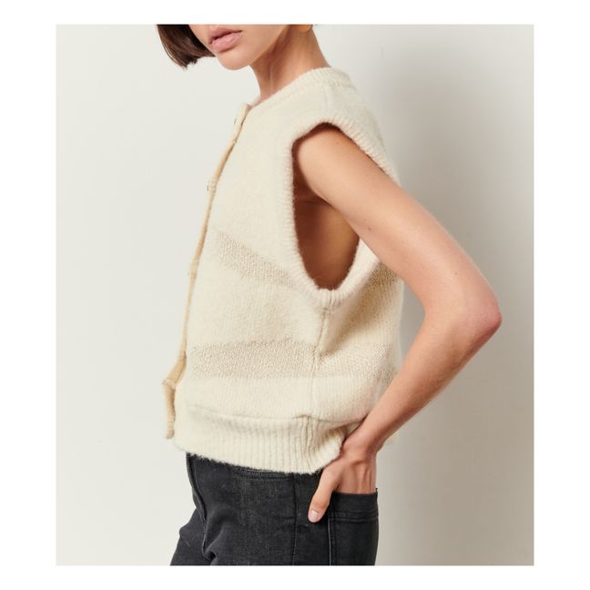 Maglione Luzio in lana e alpaca | Ecru