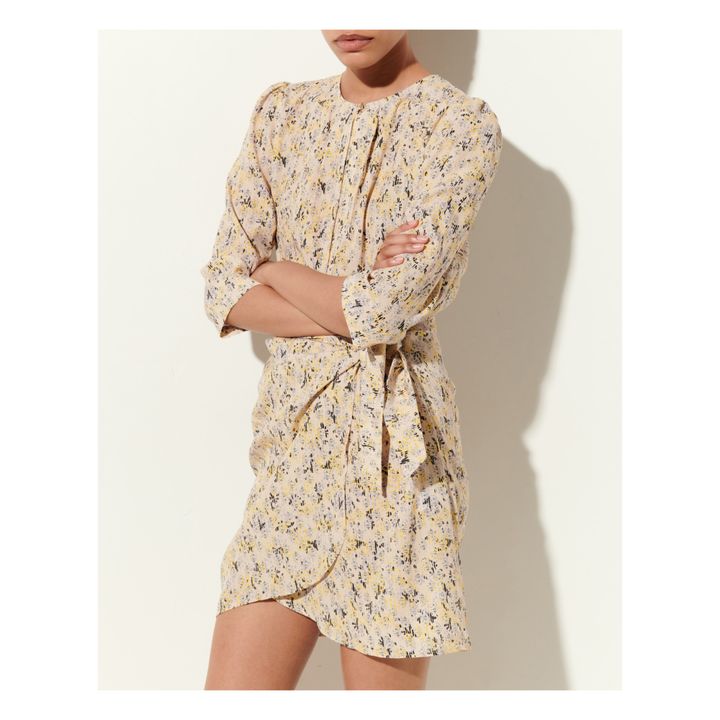 Madelia Dress | Ecru- Immagine del prodotto n°2