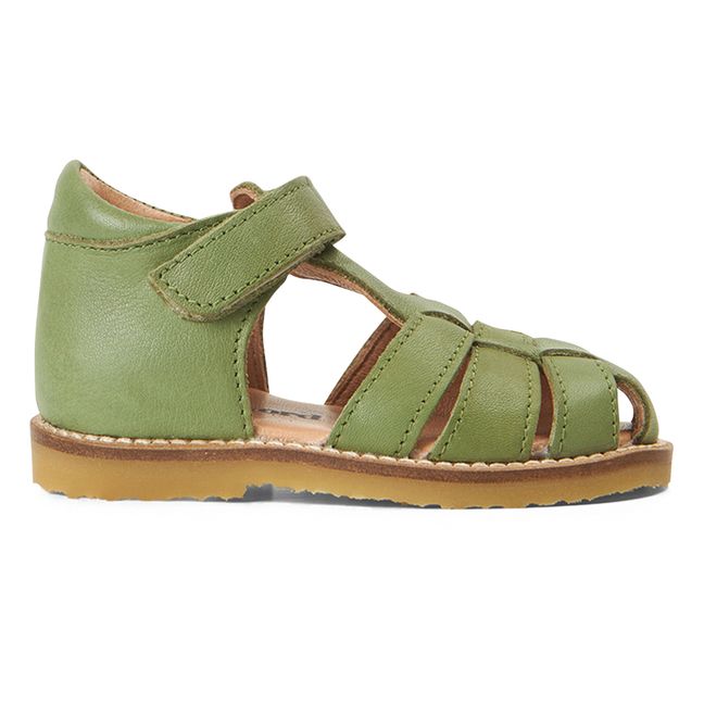 Sandalias con velcro Classic | Verde Pálido